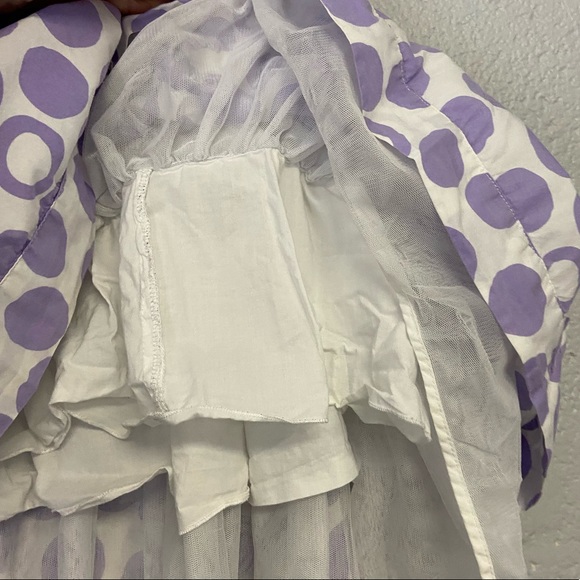 The Children’s Place white & Purple 👗 6X-7 - Picture 8 of 11